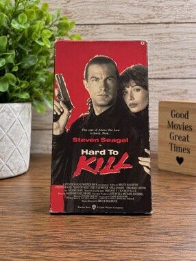 Hard to kill Warner home video VHS tape